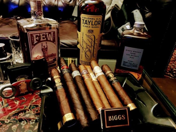 Cigar & Bourbon Events website