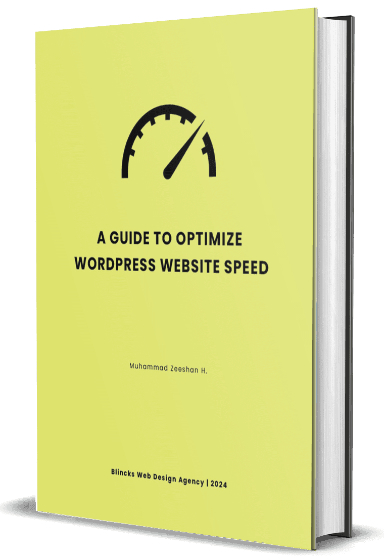 A Guide To Optimize WordPress Website Speed book cover